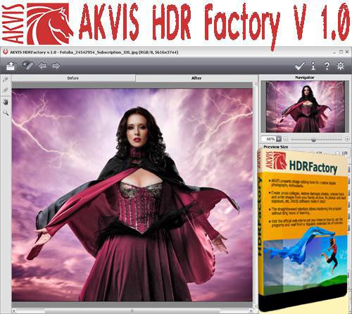 AKVIS HDR Factory V 1.0 -    HDR-.