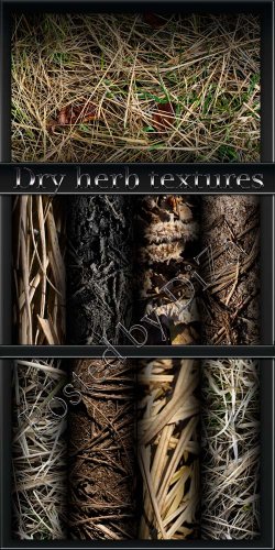 Dry herb textures - Текстуры сухой травы