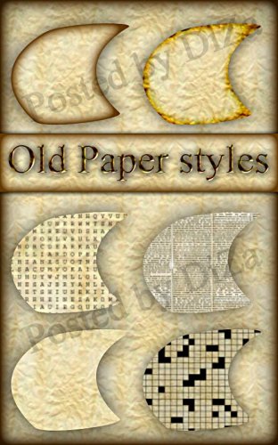 Old Paper Styles -  ,   Photoshop